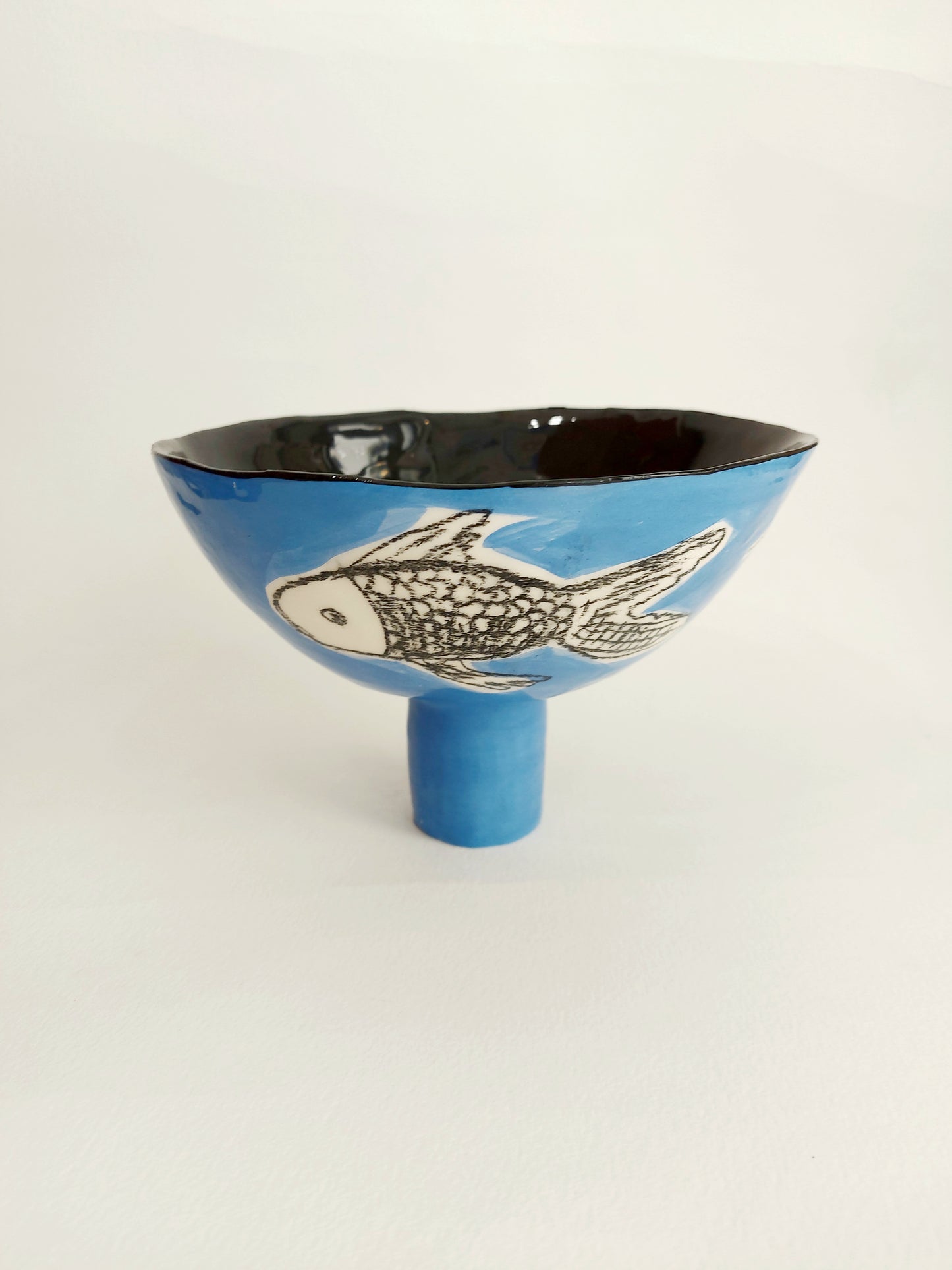Alzata animal in blue