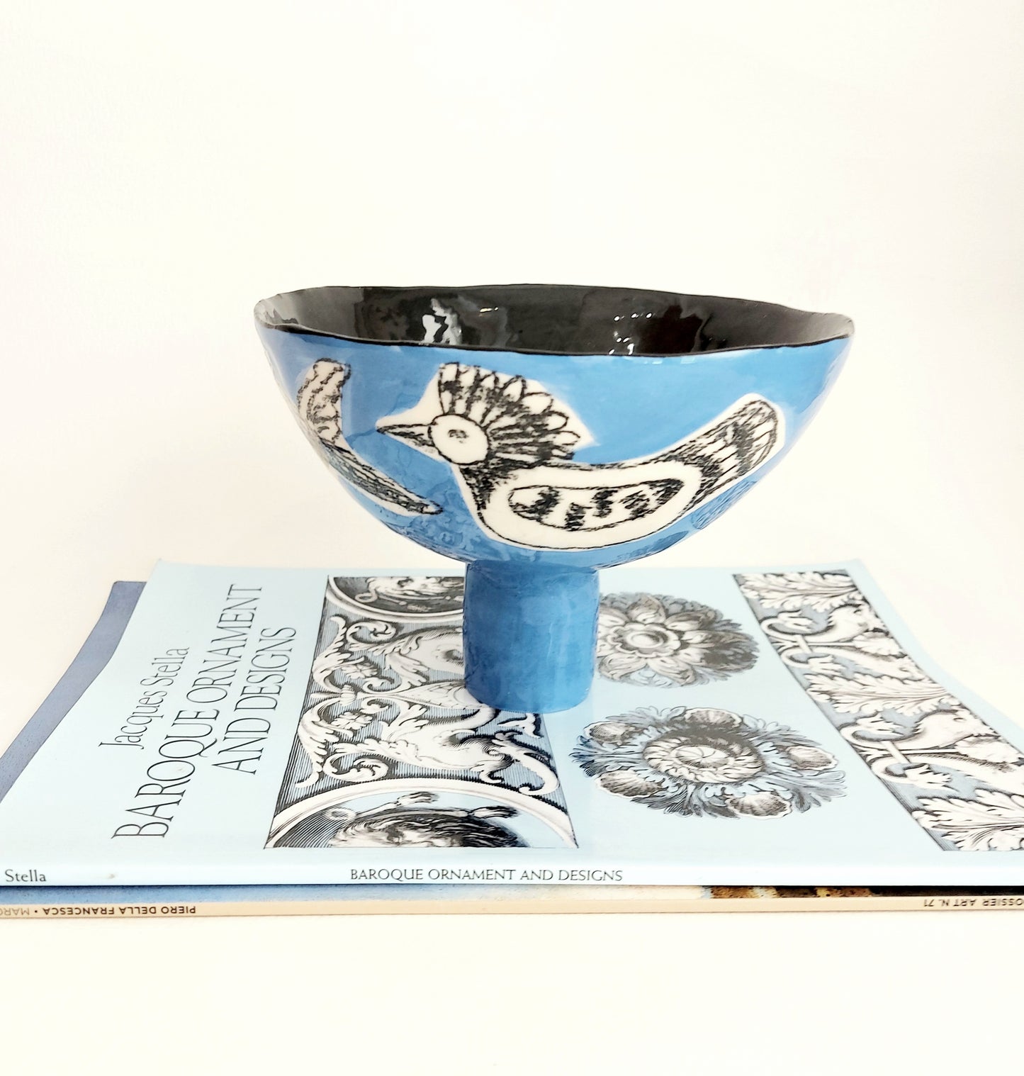 Alzata animal in blue